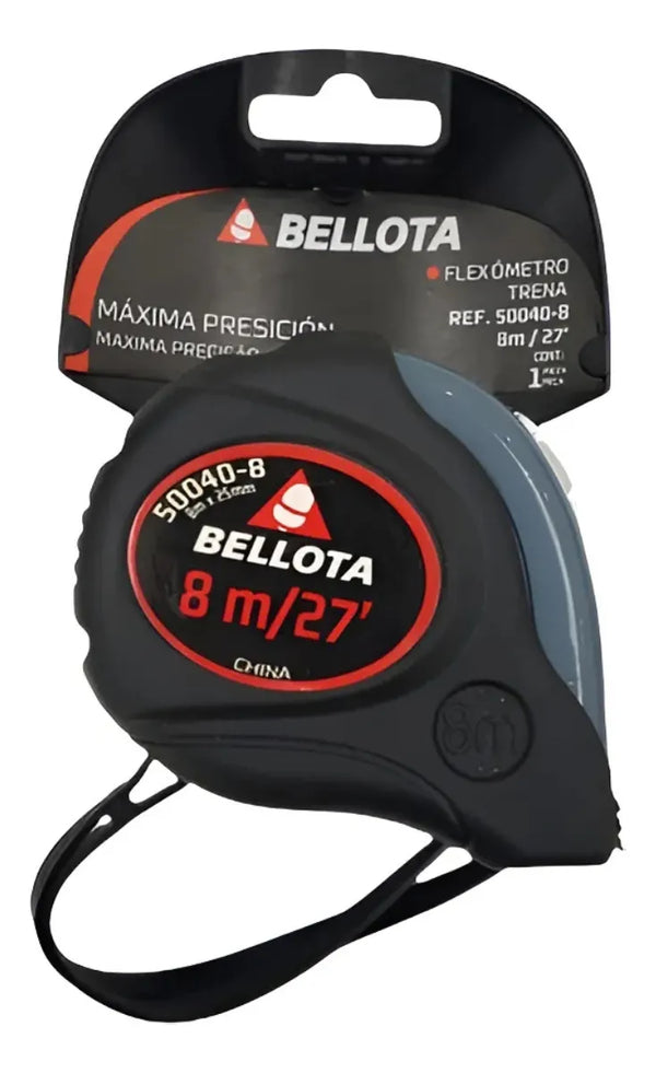 Flexómetro De 8 Metros Anti-impacto Bellota